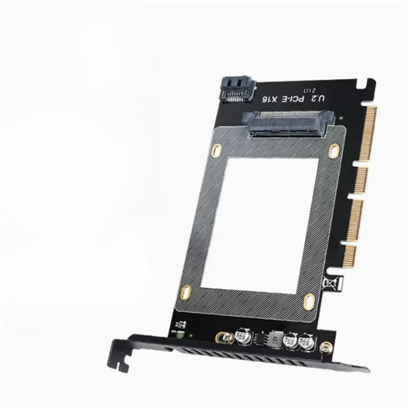 

U2X16 PCIE X16-U.2 adapter card SFF-8639 expansion card U.2 high power self-powered