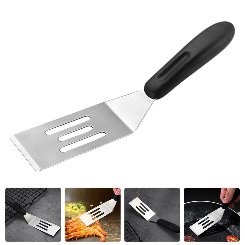 

Pancake Spatula Non-Stick Cooking Tool Heat Resistant Metal Edge Nylon Utensil For Flipping Burgers Tacos Wok