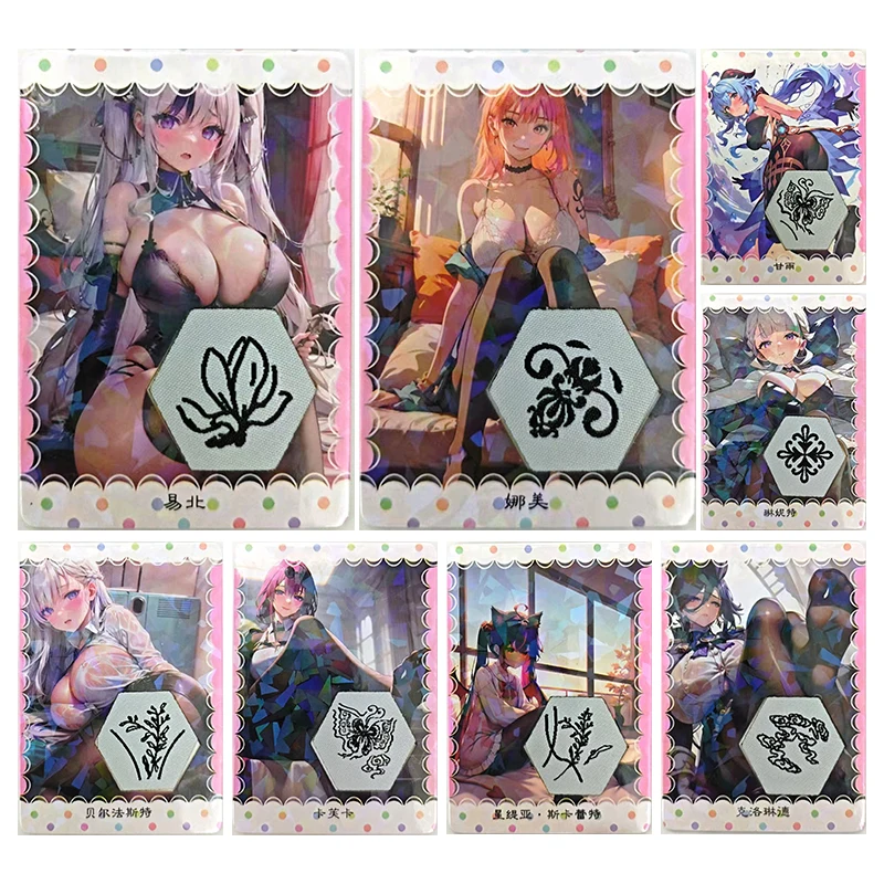 أنيمي آلهة قصة نادرة SSP CSP تحصيل بطاقة Taiho Keqing رايدن شوغون نامي جانيو لينيت لعب للأولاد هدية عيد ميلاد #2