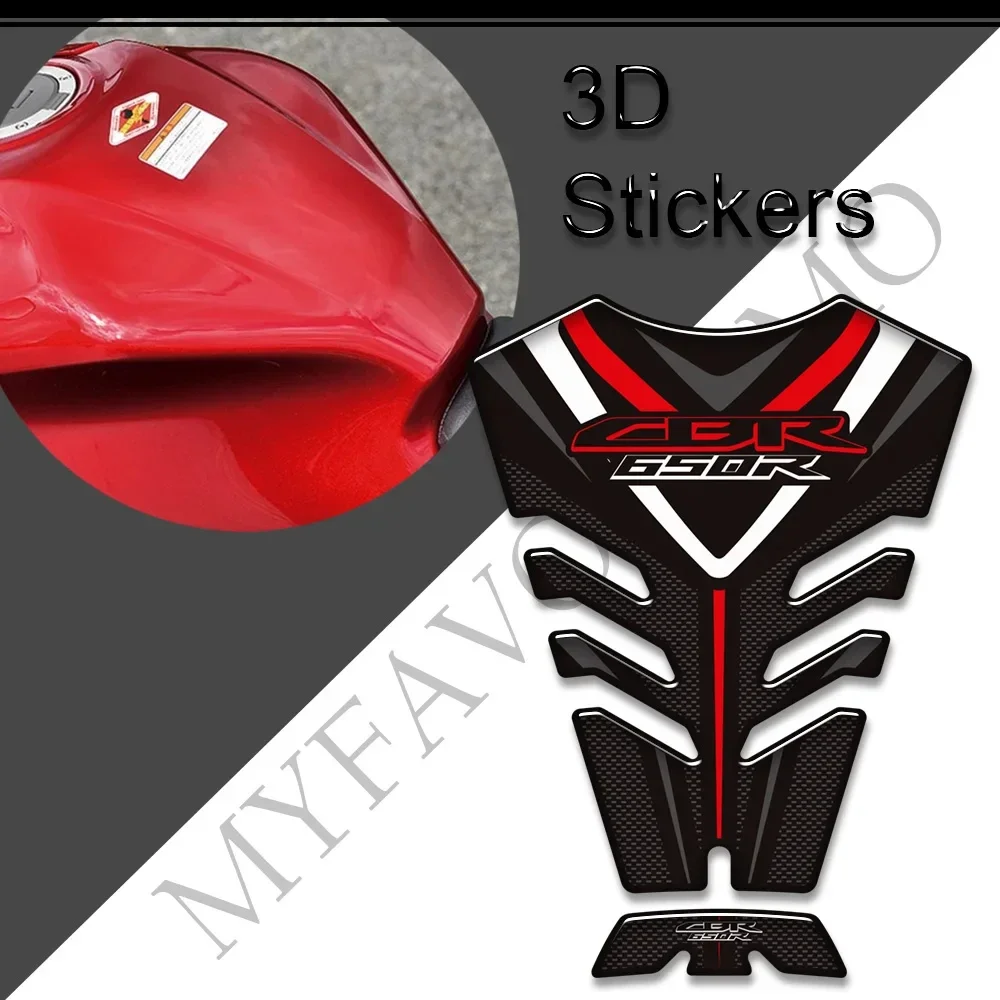 

For Honda CBR 650R CBR650R HRC Fireblade Motorcycle Side Grips 3D Stickers Gas Fuel Oil Kit Knee Tank Pad Protection