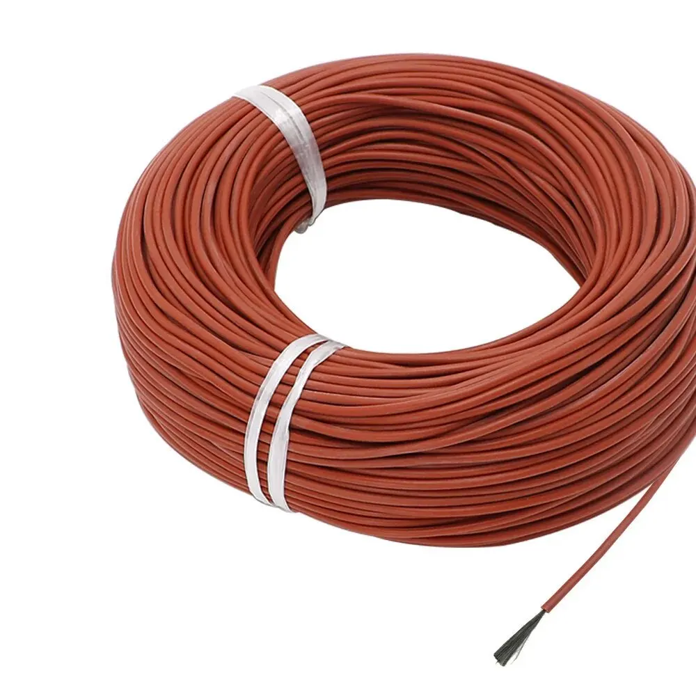 MINCO HEAT 5~100M Infrared Carbon Fiber Heating Cable 12K 33ohm Coil 3mm±0.2 Wires for Floor Heating System