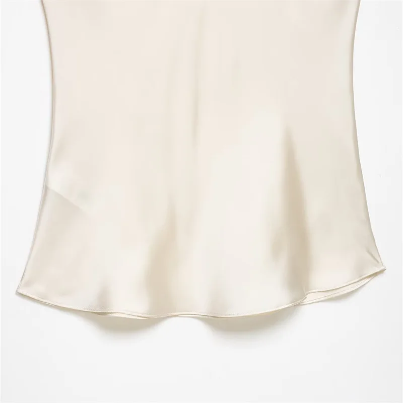 HH Damen Mode Spitze Patchwork Einfarbig Schicke Oberteile V-Ausschnitt Sexy Rückenfreie Ärmellose Schlanke Trägerbluse 2026 Sommer Strand Urlaubskleidung – Detail 10