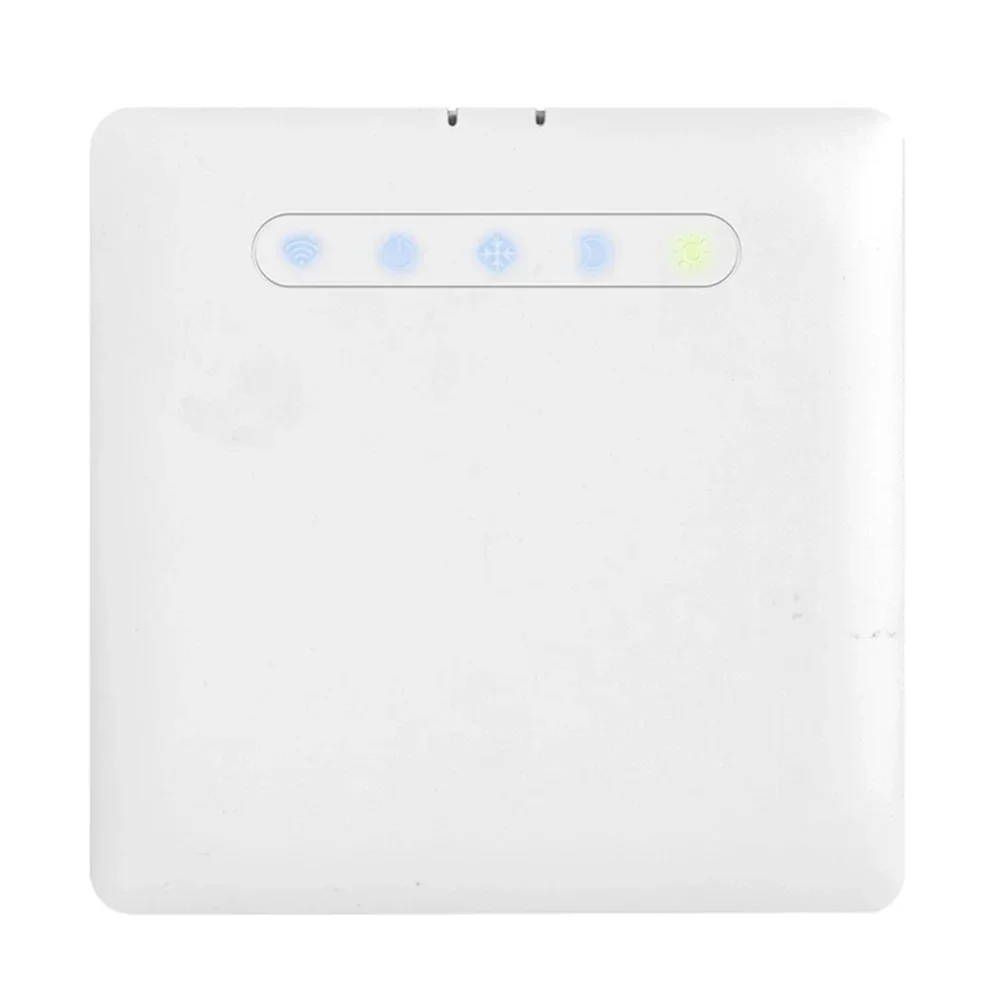 Smart Thermostat Wifi for Radiator Heating For Pilot Wire with For Ecowatt Energy Monitoring and Frost Protection