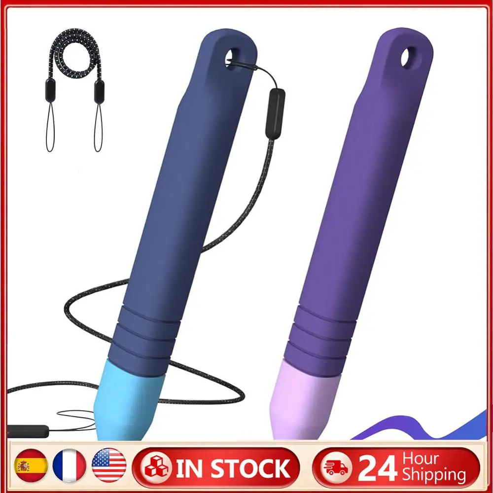 

Kid-Friendly Stylus Pens Anti-Rolling Tablet Stylus Pen Universal Touch Screen Capacitive Stylus for iPad for Fire Kids