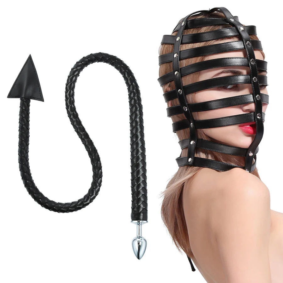 

Bdsm Alternative Sex Toys For Couples Devil's Tail Anal Plug Spanking Arrow Whip Fetish Role Play Stage Props Exotic Accessories