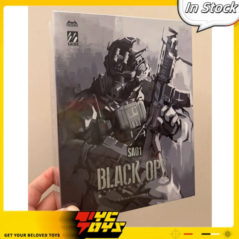 

В наличии HASUKI 1/12 SALVO Series First Bullet SA01 Black Action 6 дюймов Полный набор экшн-фигурок Коллекция игрушек
