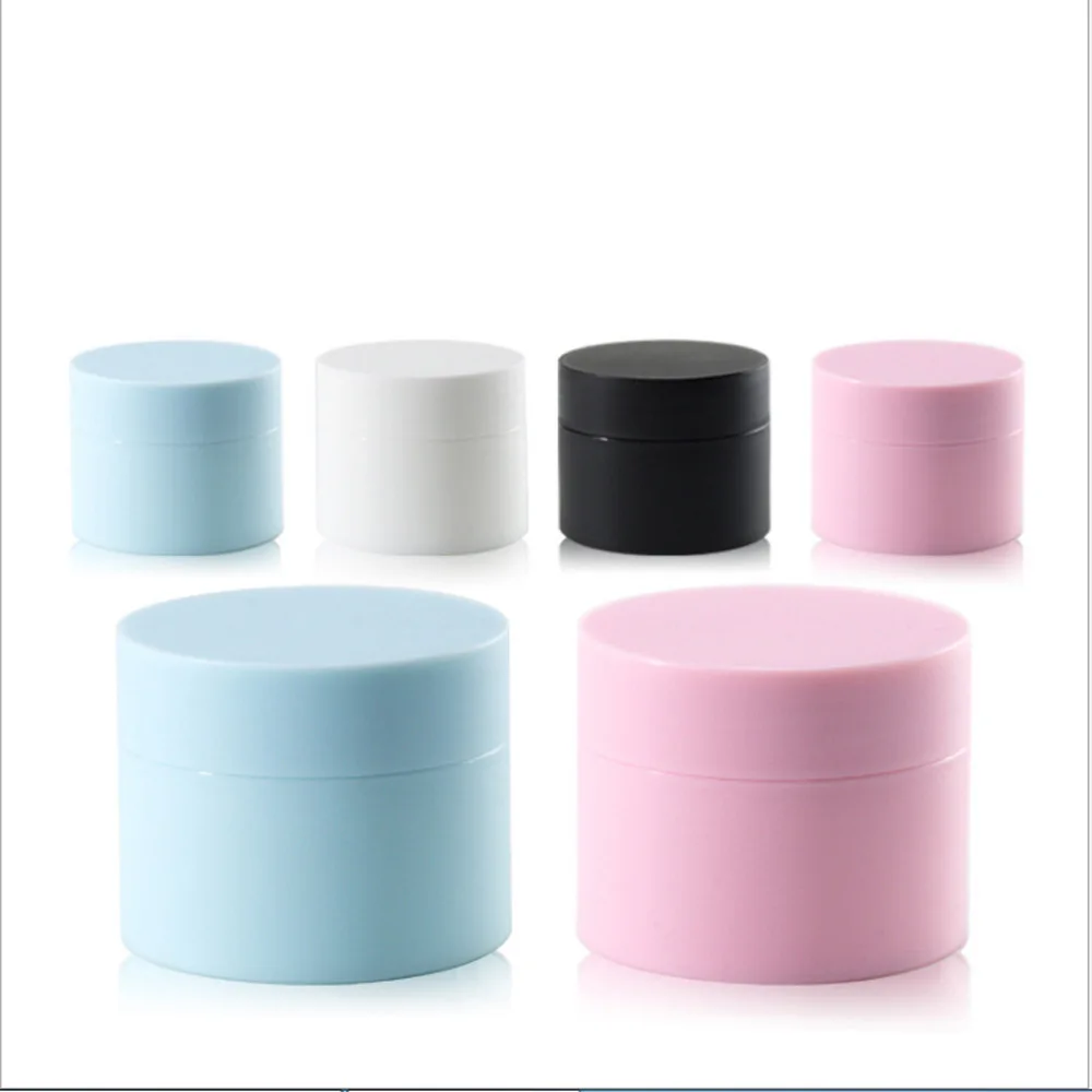 1Pcs 3g-50g Face Scrub Foundation Cream Bottle Dispenser Bottle Lotion Mask Box Scrub Plastic Cosmetic Travel Pack