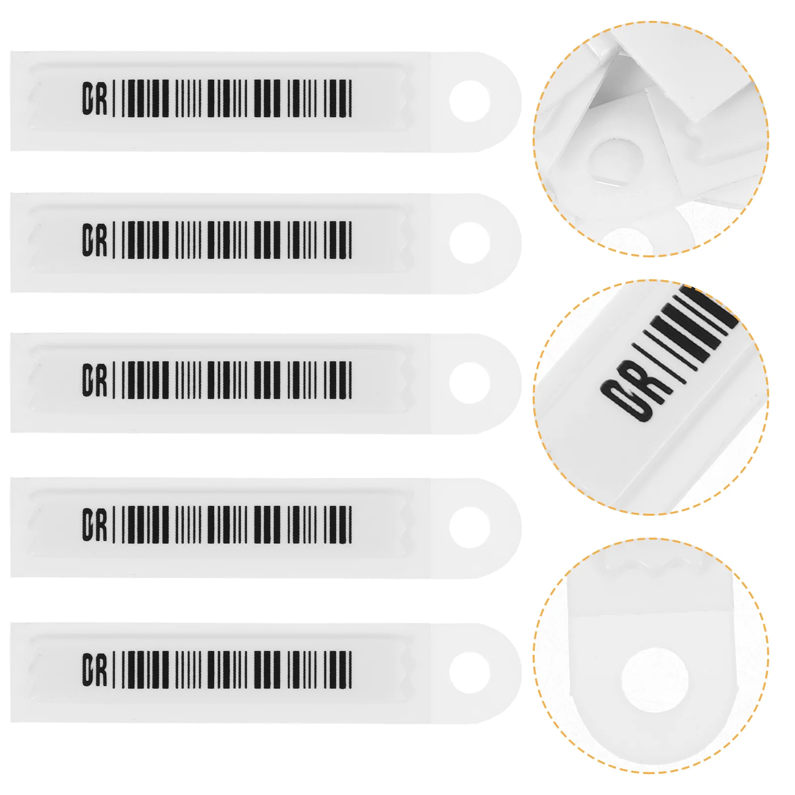 

100 Pcs Acoustomagnetic Anti-theft Label Cosmetics Labels Supermarket Goods Tag for