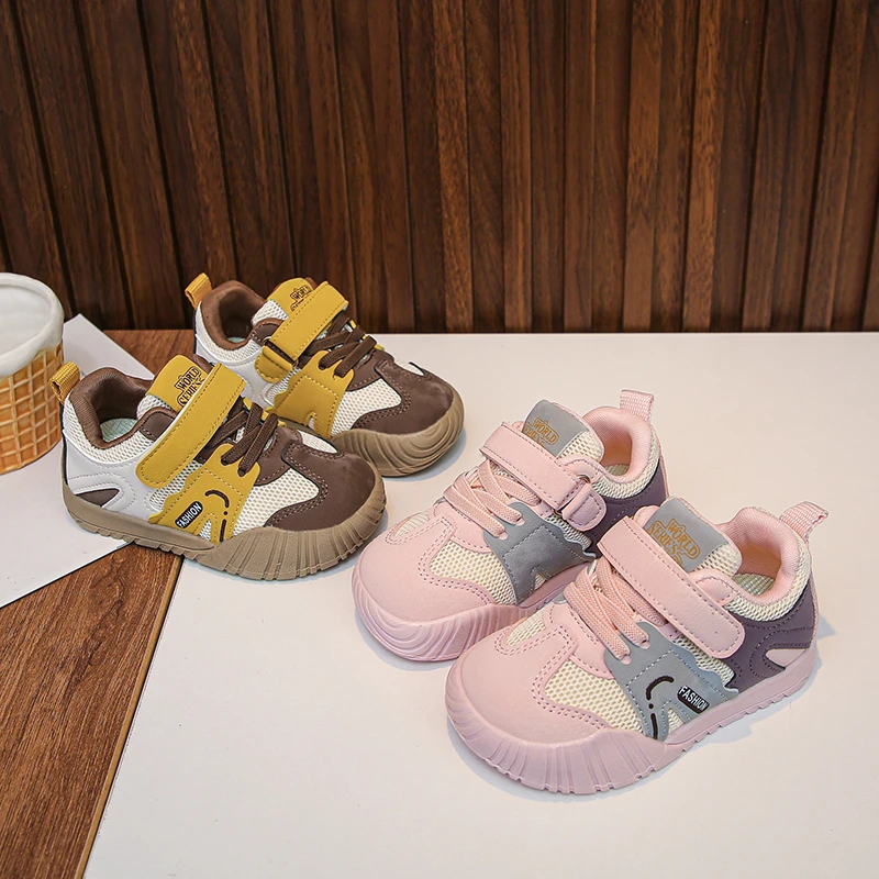 

Boys' Shoes, Children's Sports Shoes, 2026 New Version, Girls Casual Board Shoes, Mid Size Children's Spring and Autumn Shoes