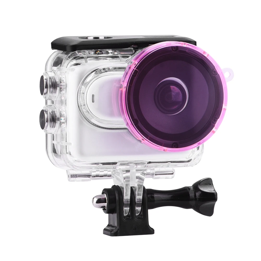 Hot-For Insta360 Go3 / Go3s Waterproof Case Diving Underwater Housing Protector Cover Camera Case Shell Filter