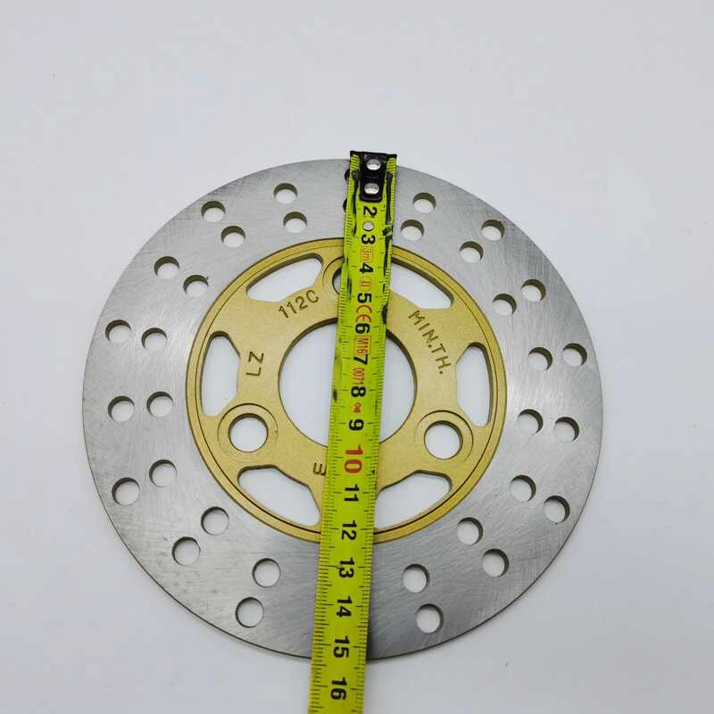 

Motorcycle Disc Brake Plate for Jianshe Yamaha QJmotor Scooter JOG50 ZR50 JOG90 JOG100 RSZ100 LYM100T-3 ZY100T Front Brake Parts