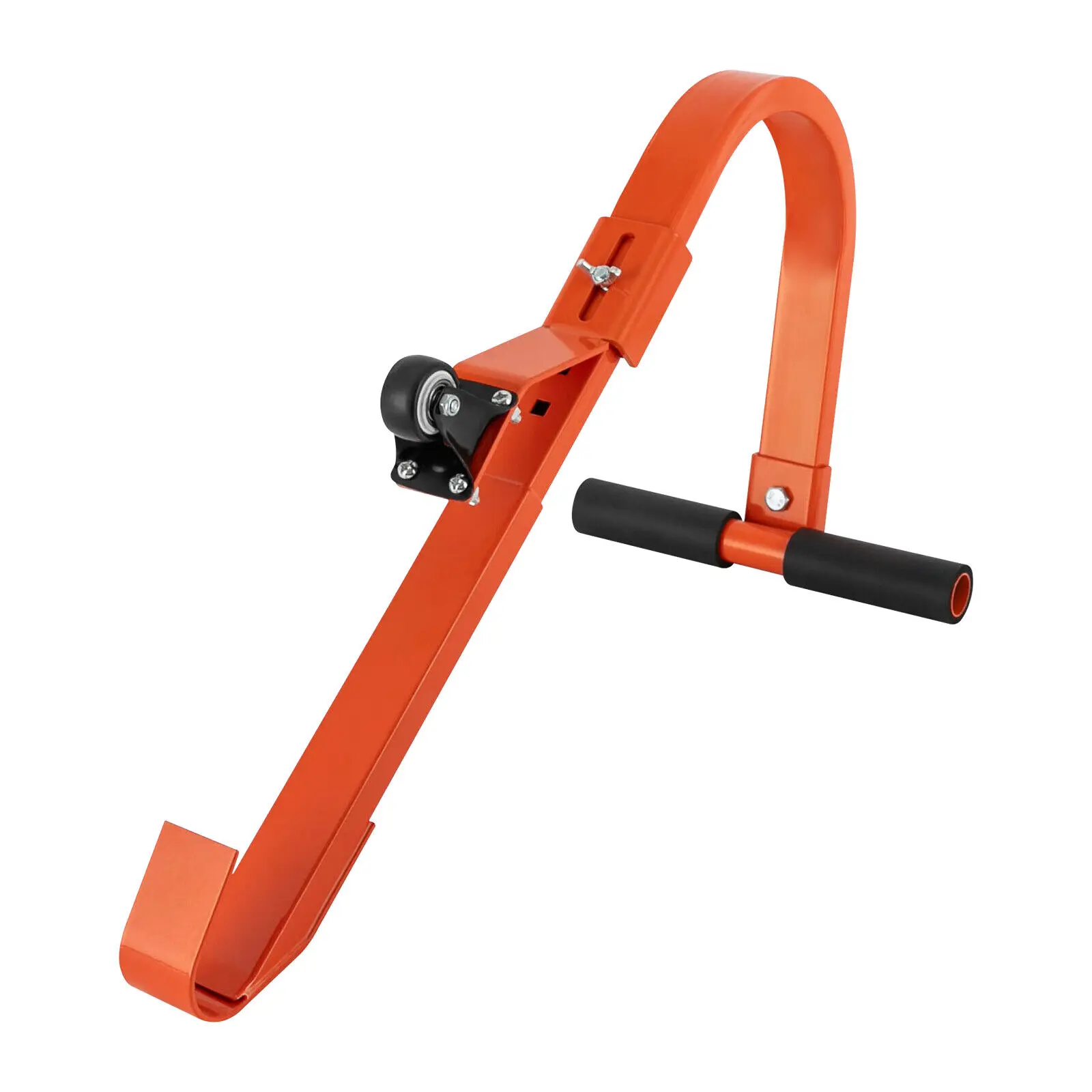 2Pack Ladder Roof Hook with Wheel Adjustable T-bar Ladder Stabilizer Holder