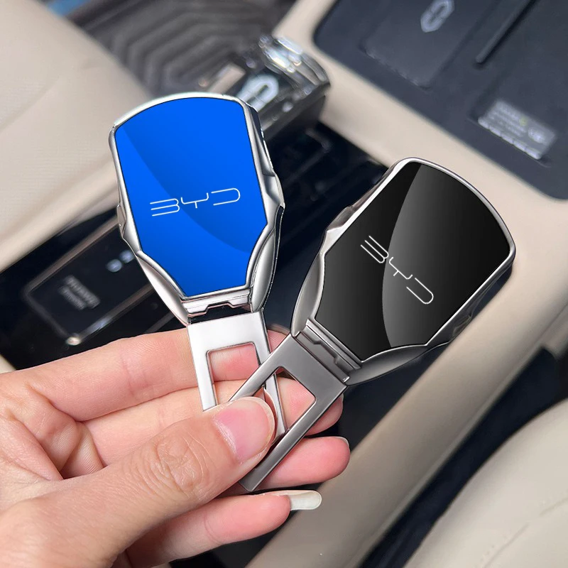 ل BYD أغنية زائد Atto 3 هان EV يوان تانغ DM 2018 تشين ختم دولفين E2 مقعد السيارة حزام كليب تمديد المكونات قفل مقعد السلامة مشبك