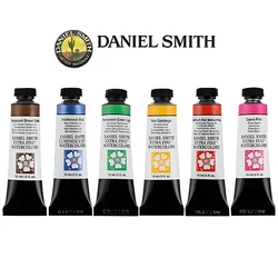 Amerykański Daniel Smith akwarela naturalny mineralny bardzo cienkie 15ml farby Tube Acuarelas malowanie malowanie artystyczne