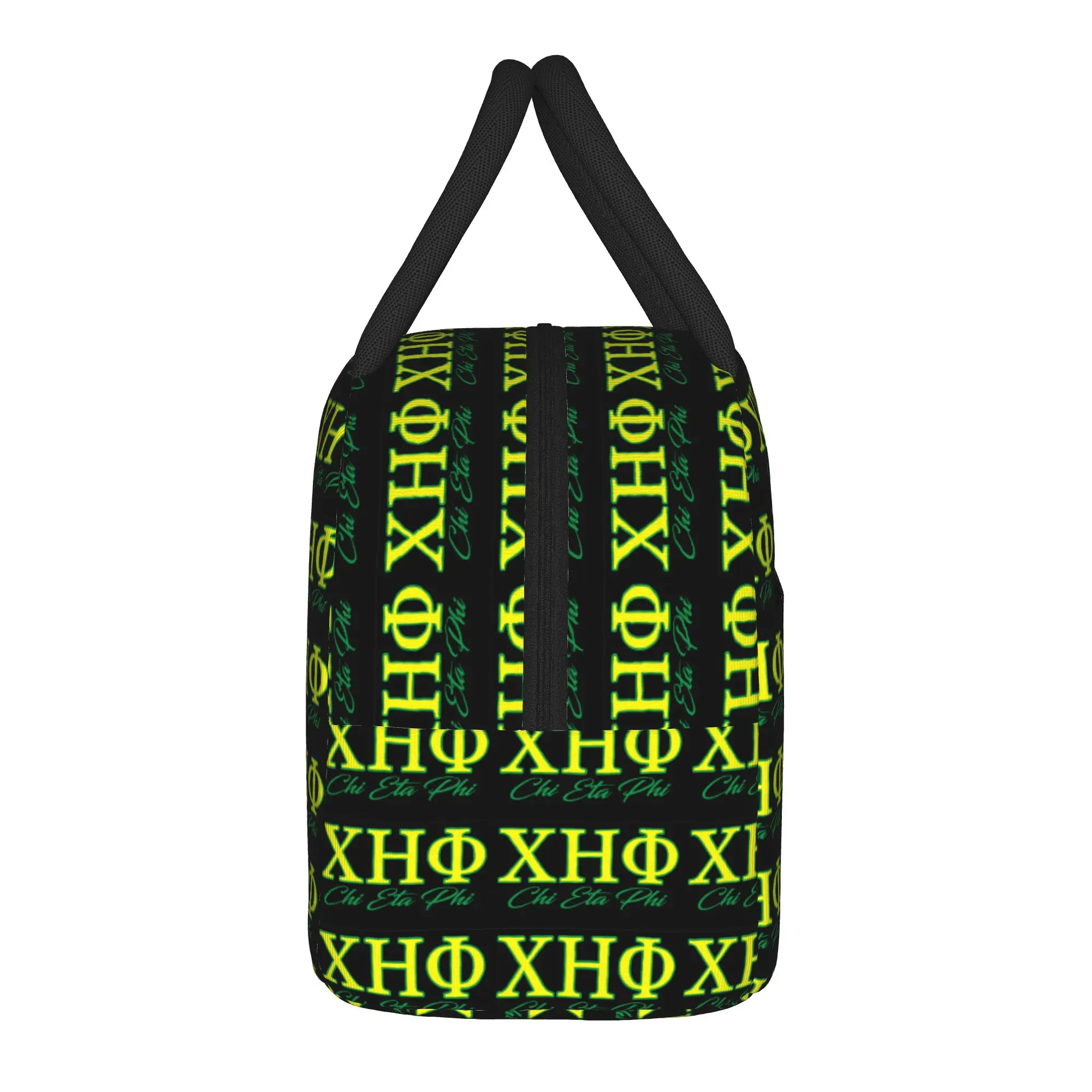 CHI ETA PHI Sorority Nurse 1932 Lunch Bag For Unisex  Custom Lunch Box Leisure Travel Cooler Bag Portable Oxford Tote Food Bags