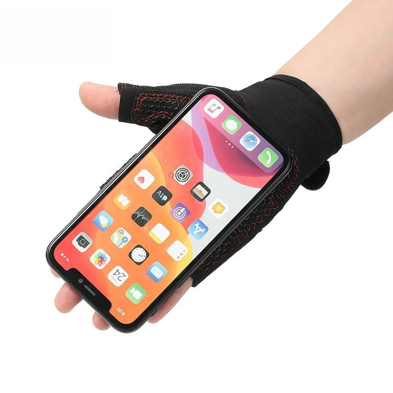 

Фитнес с половиной пальца для мужчин, езда на велосипеде на открытом воздухе, противоскользящие и износостойкие для альпинизма и скалолазания, тренировки с половиной пальца