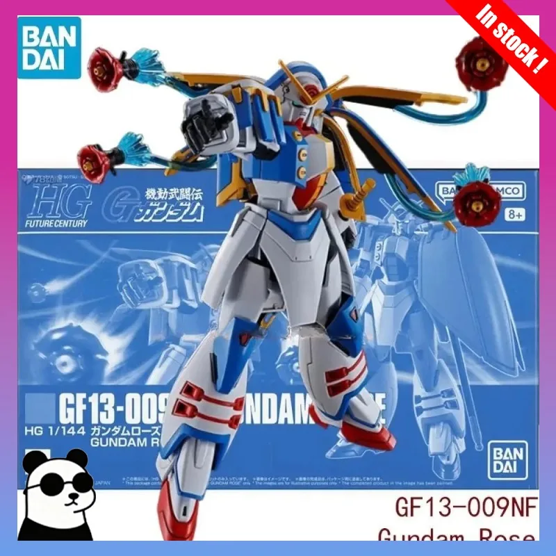 

BANDAI PB LIMITED HGUC Mobile Fighter G Gundam GF13-009NF Gundam Rose Anime Action Figures Assembly Model Collection Toy