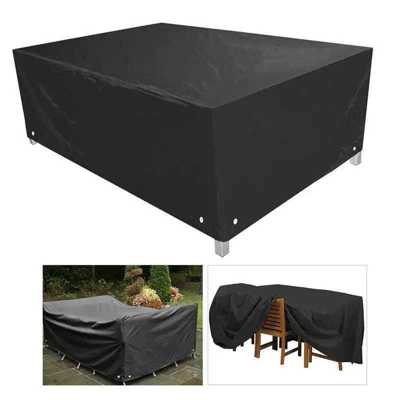 Outdoor Waterproof Dustproof Snow Furniture Cover Case Tarpaulin Garden Patio Coffee Table Chair Waterproof  Sofa Set Protection