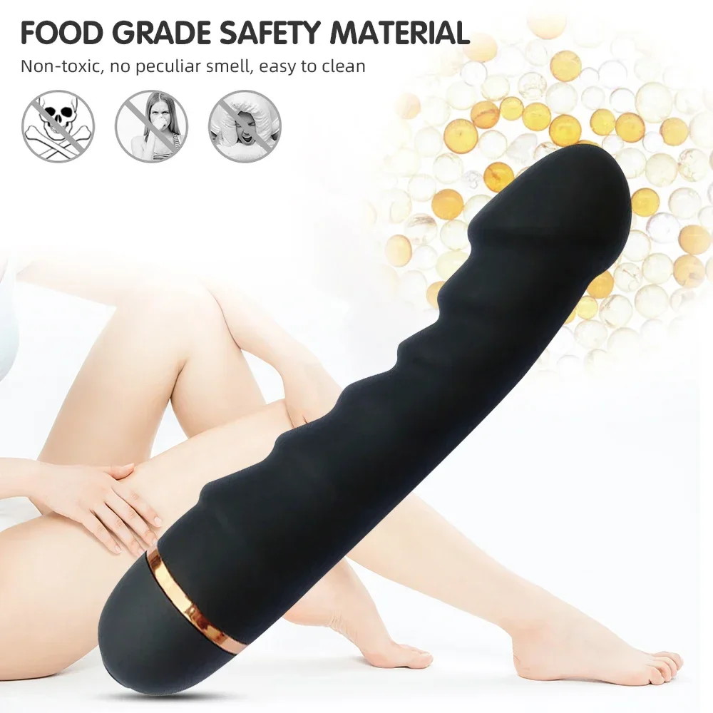 20 Modes Vibrator Soft Silicone Dildo Realistic Penis Strong Motor G-spot Clitoral Stimulator Female Masturbator Adult Sex Toys