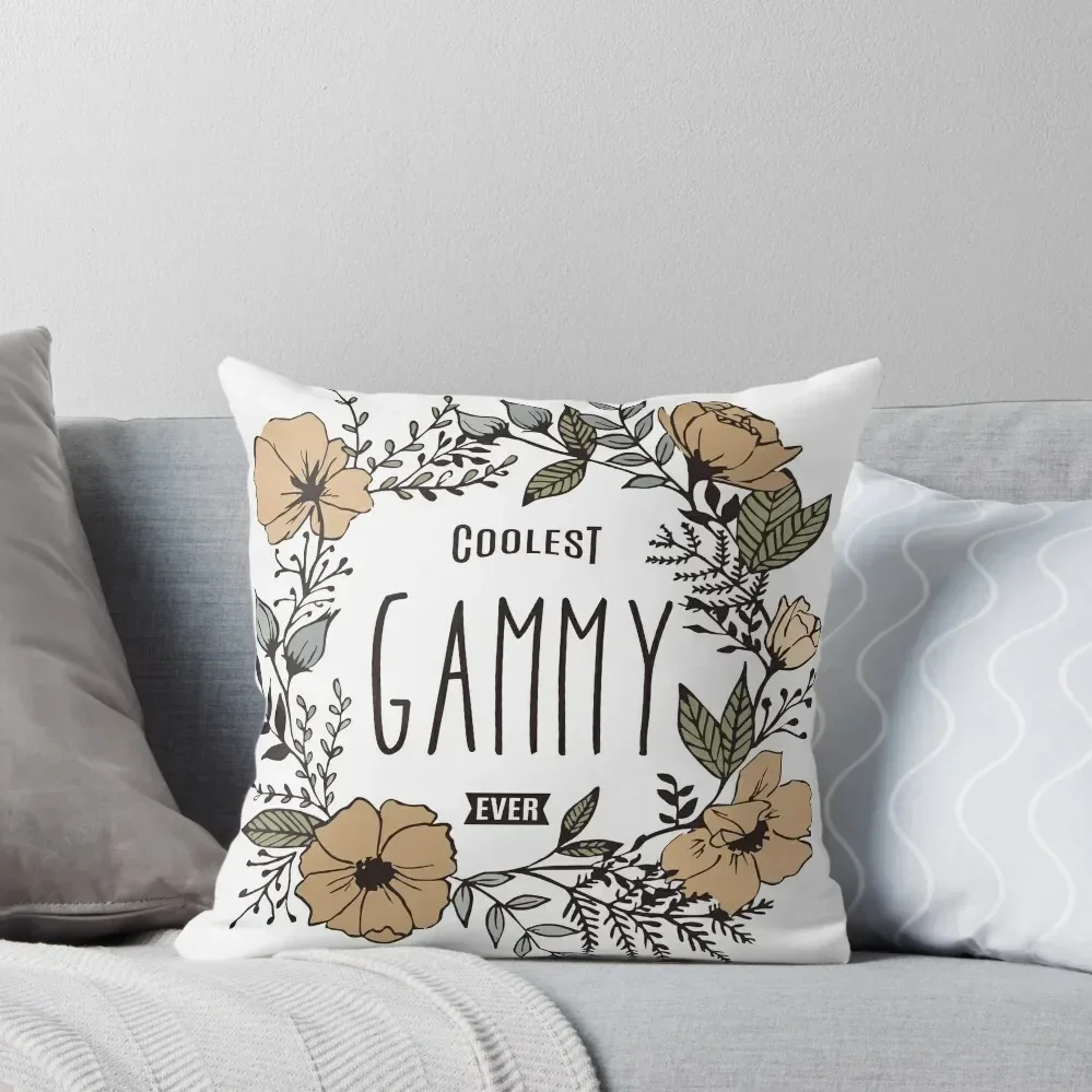 

Coolest Gammy Throw Pillow Pillow Cover Couch Cushions pillow