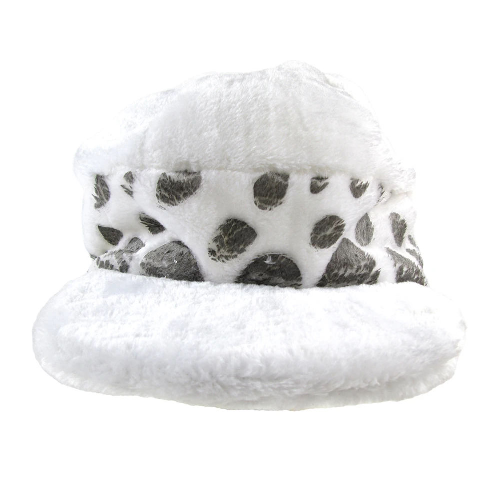 Brdwn Cosplay Trafalgar Law spotty  Cap Soft Plush Hat Beanies