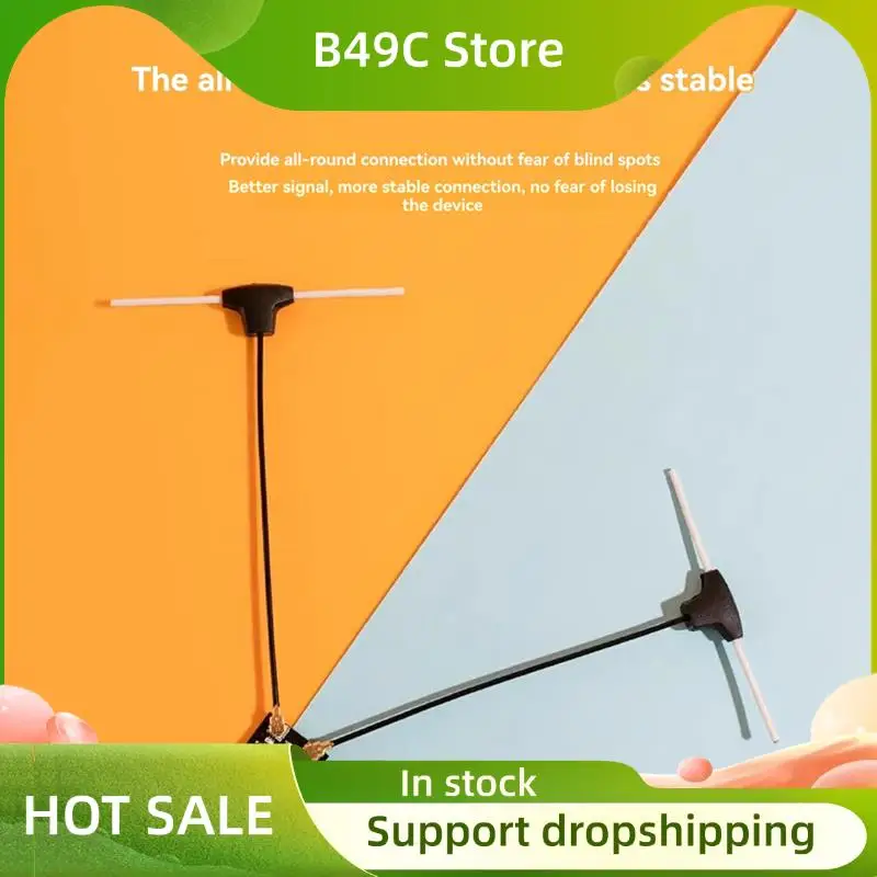 B49C Super D ELRS Diversity Receiver Exprsslrs RX 2T Antennas TCXO In For RC FPV Long Range/Freestyle Drone ELRS