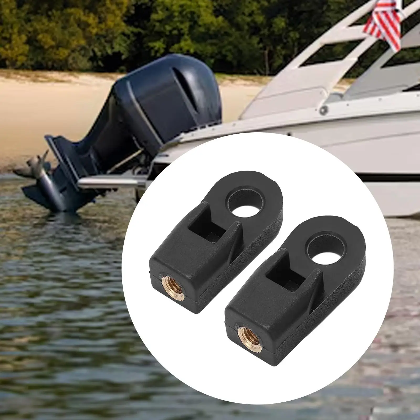 

Outboard Control Box Cable End Connector, 703-48345-01 ,67275-95600, Replaces for Suzuki