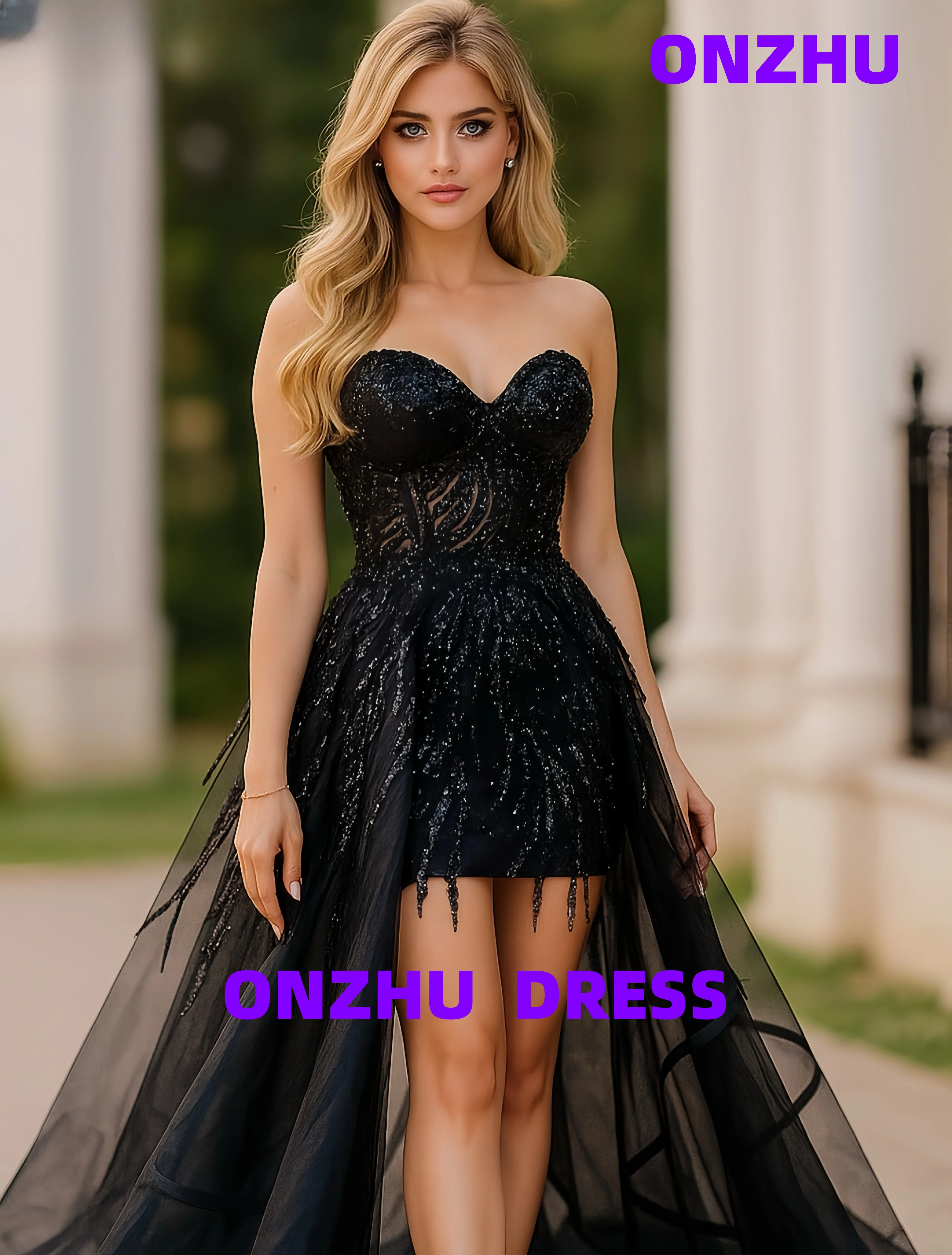 

Юбка без рукавов с милым воротником по индивидуальному заказу, элегантное роскошное вечернее платье amanda's novias, женское вечернее платье