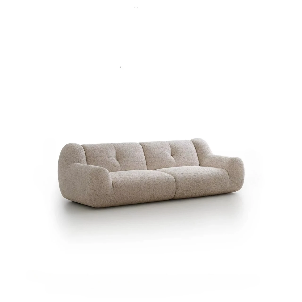 

&c French Retro Shantung Harvey Bear Sofa a Small Designer Brand Three-seater Straight Sofa for Small Living Rooms