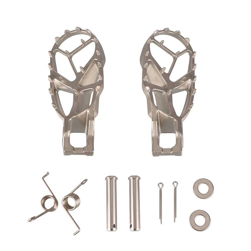 Pegs Motorrad Hinten Fußrasten Für KTM EXC 2017-2022 Motorrad Vorne Fußstütze Pedal Fußrasten Fußrasten Motorrad Racing Pedale – Detail 4