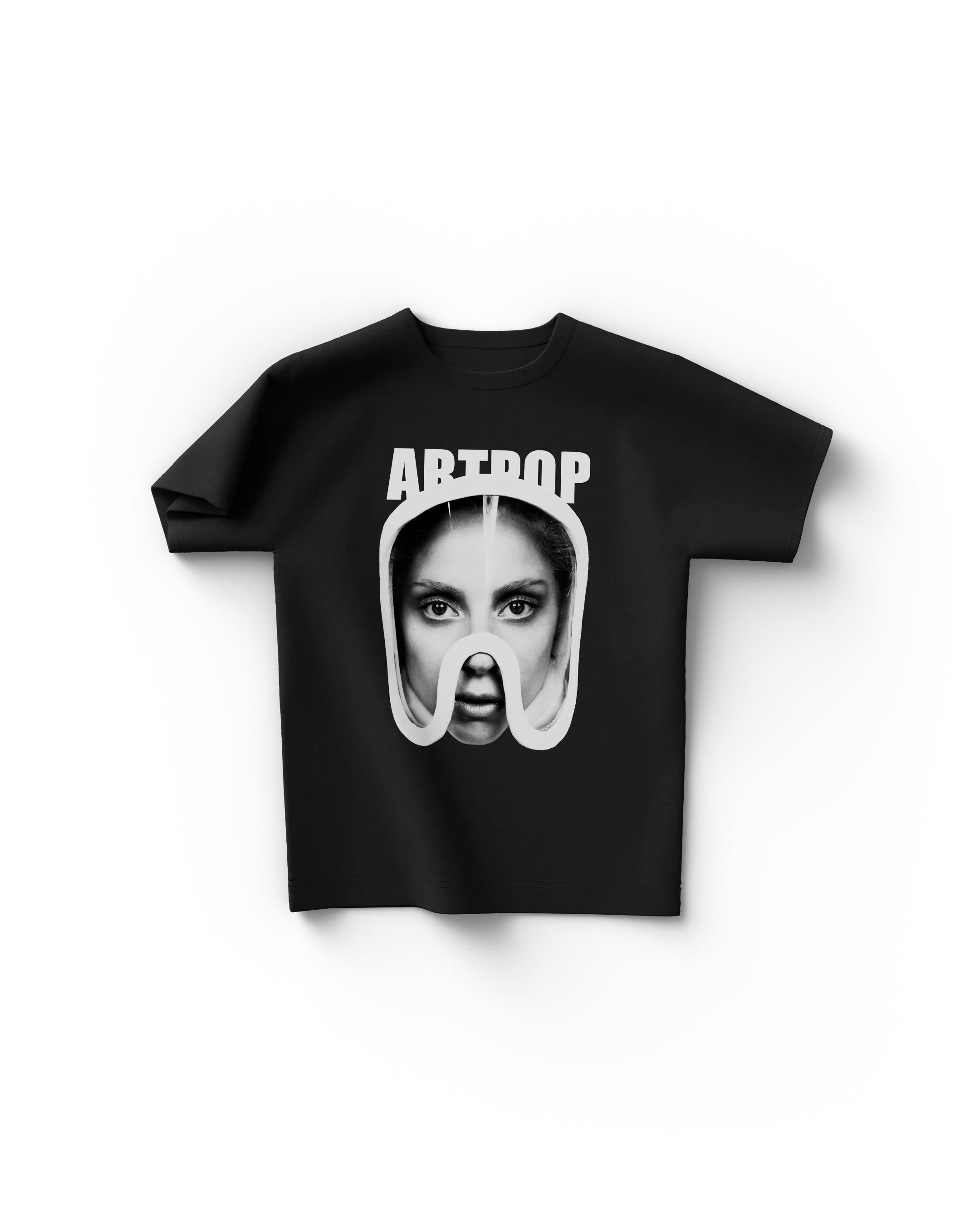 Lady Gaga ARTPOP Album Pop Art Collage T-Shirt Bold Pink Black Graphic Print Cotton Apparel for Music Fans Men Women 2026 Summer