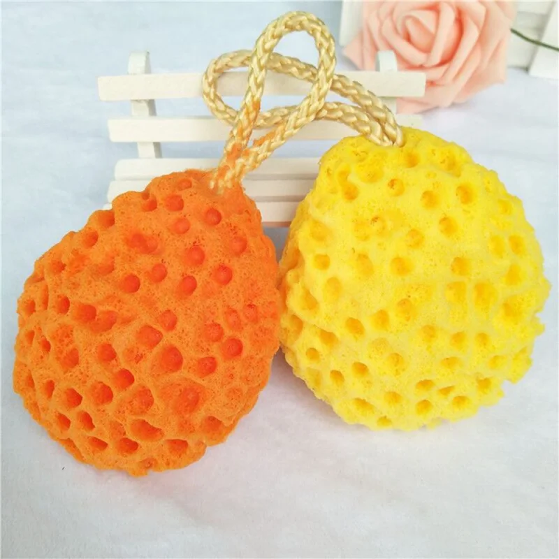 Honeycomb Bath Ball Scrubber Japan Wisp For Body Scrub Daddy Sponge Baby Soft Bath Foaming Sponge Bathroom Shower Cleaning Tools