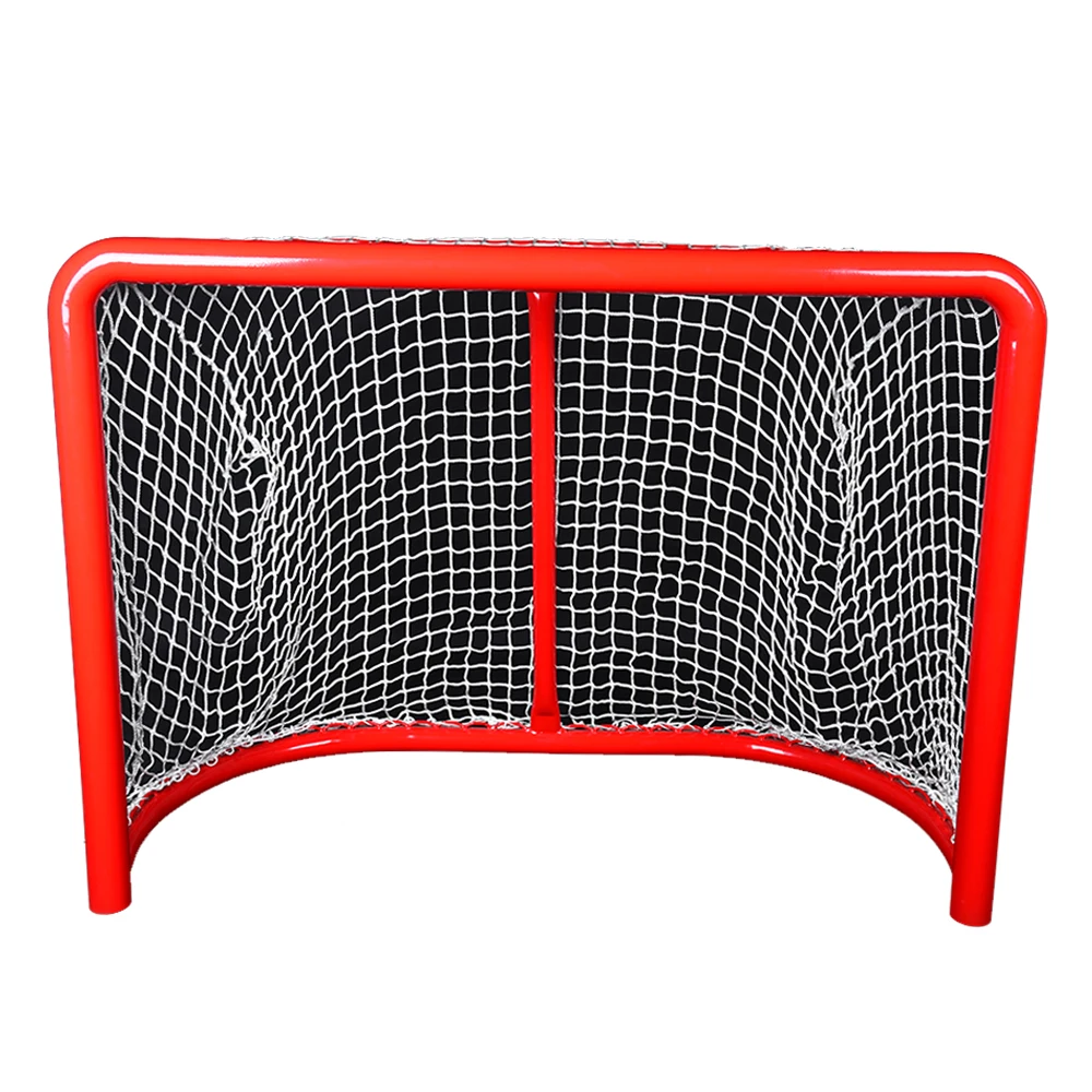 Hot-selling Team Sports Red Steel Practice Football Training Portable Soccer Goal With Net