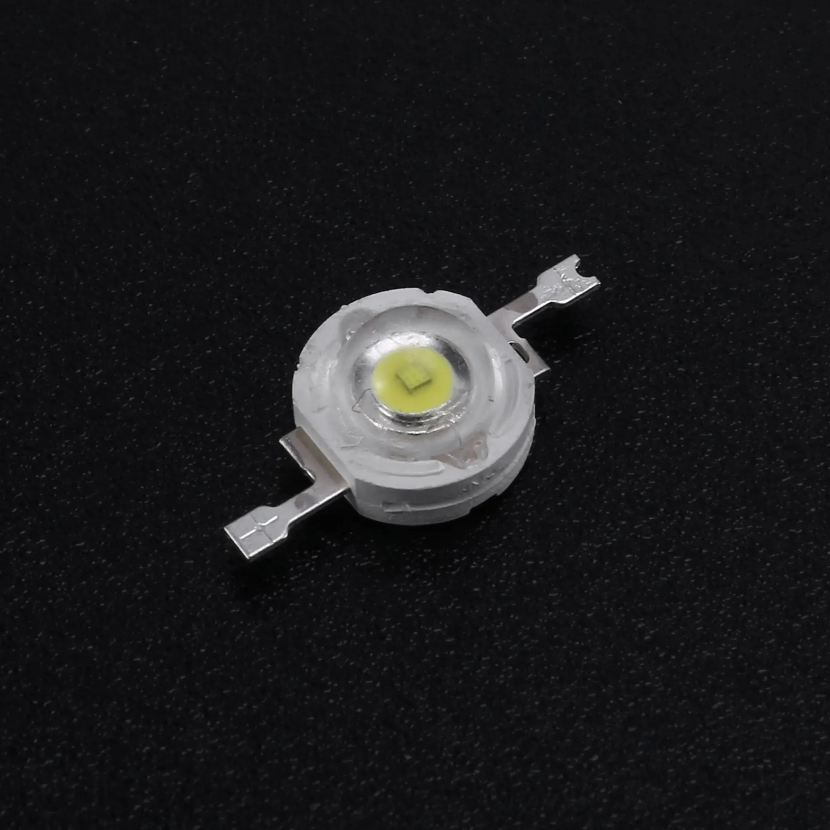 ABZL 20 Pcs High Power 2 Pin 3W White LED Bead Emitters 170-190Lm 6000K