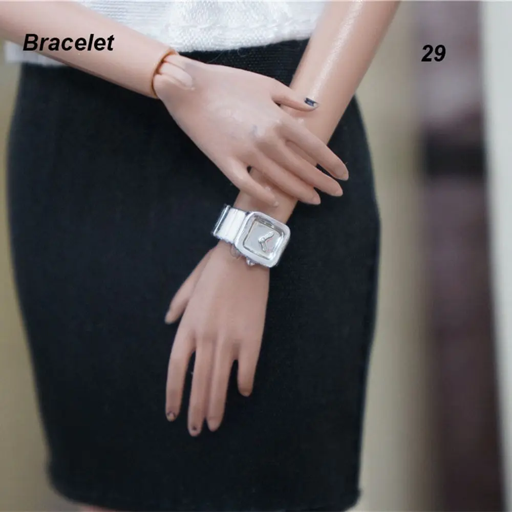 

New Doll Baby 1/6 1/3 1/12 Necklaces Crowns Bracelet Doll Party Earring Jewelry Clothes Accessories Girl Gift Toys