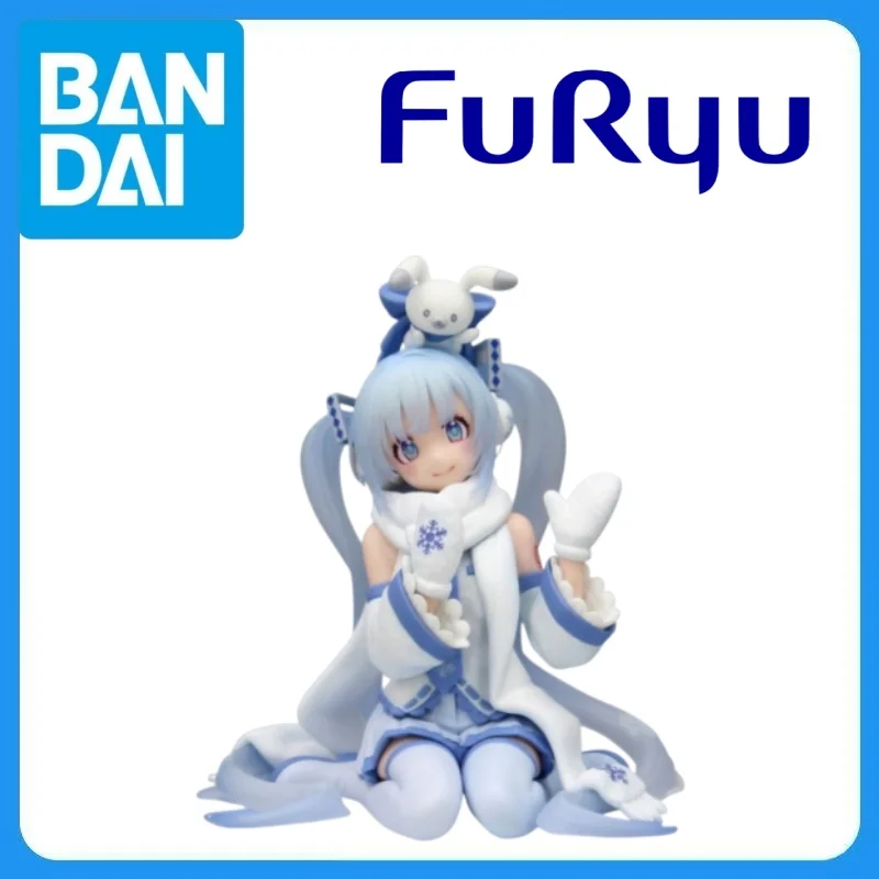 in-stock-genuine-furyu-piapro-characters-hatsune-miku-rabbit-yukine-noodle-stopper-figure-snow-sky-town-ver-model-decoration