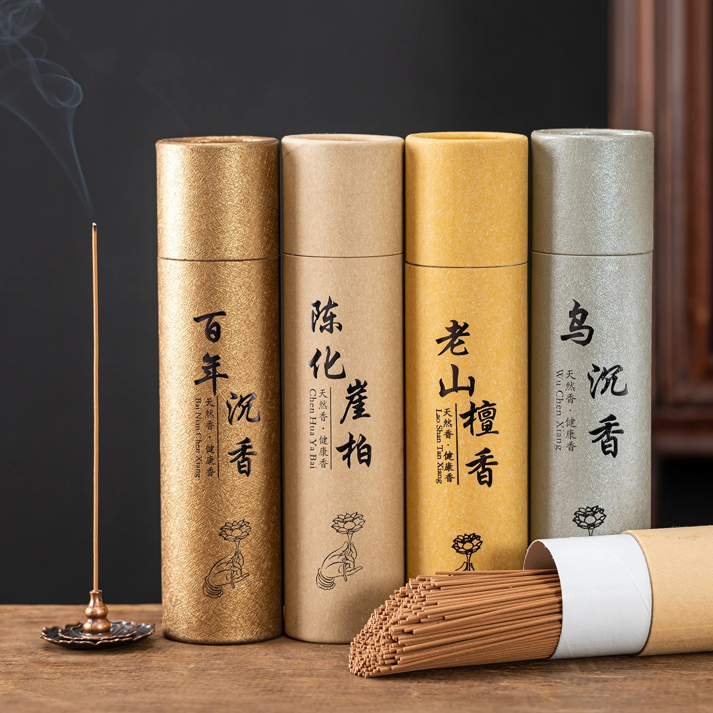 400Pcs Natural Fragrant Incense Sticks, Made Using Traditional Craftsmanship, with Long Burning Time and a Natural Rich Aroma, Suitable for Home, Office, Yoga, Meditation, and Study Rooms