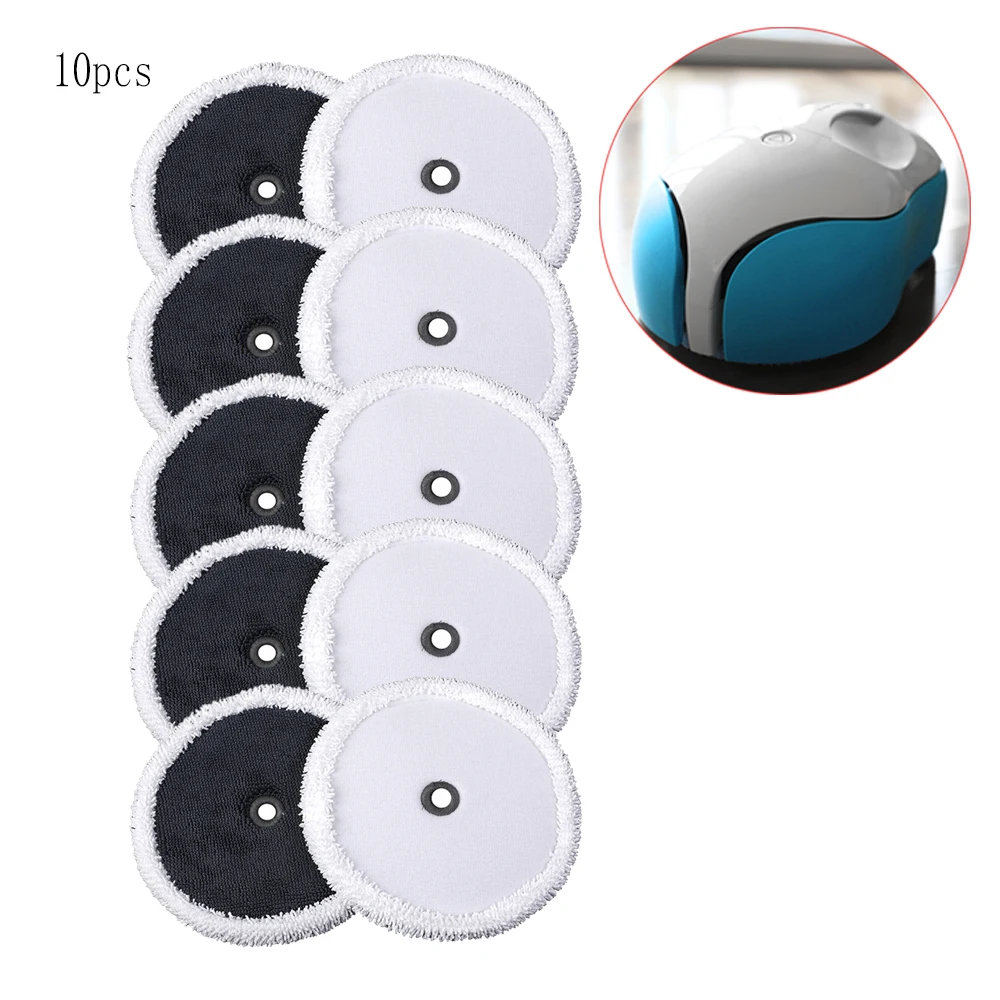 10pcs  Vacuum Cleaner EVERYBOT Edge RS700 RS500 Sweeping Robot Mop Pads Thickened Mop Cloths