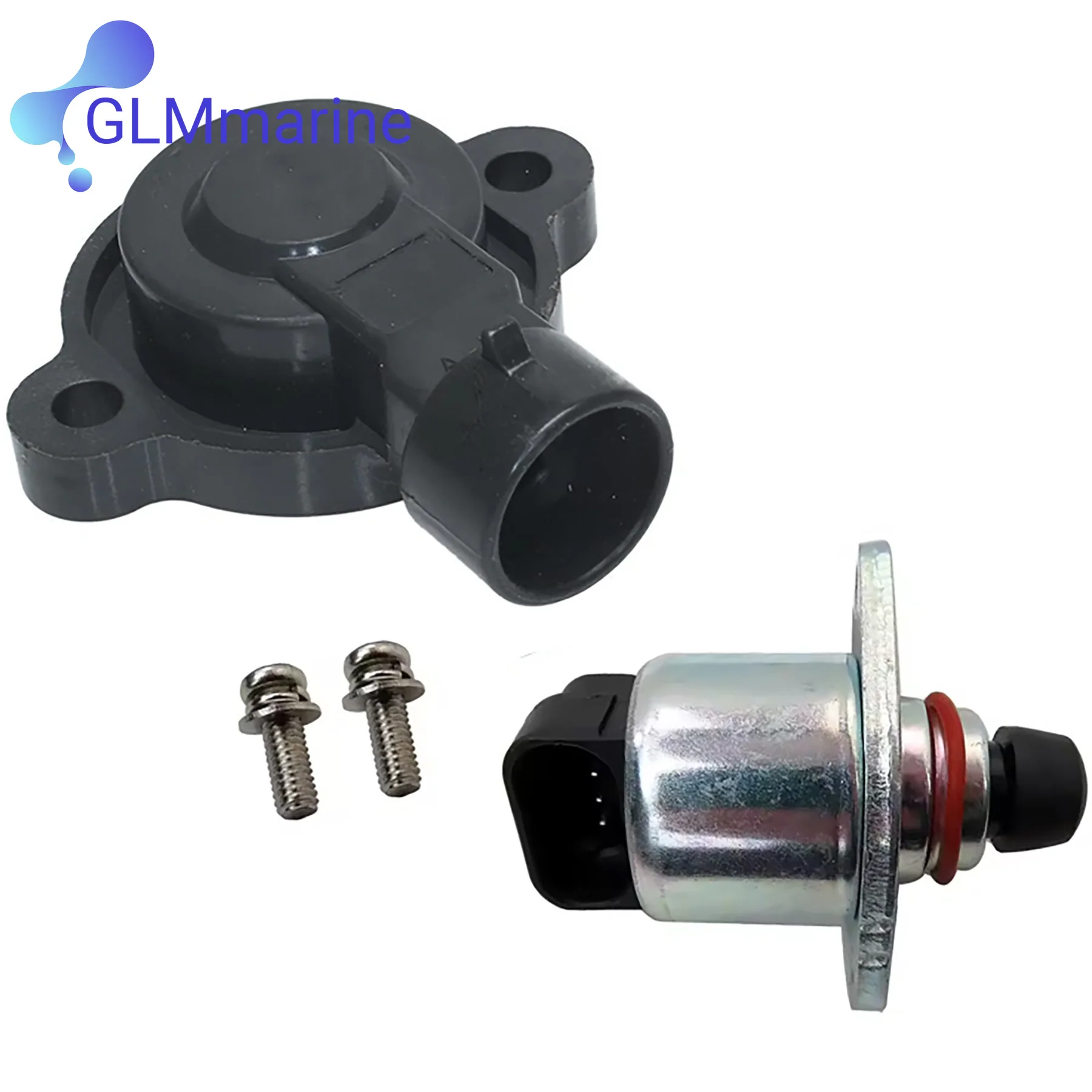 OEM 3857487 3843751 3857696 Marine IAC & TPS Sensor Kit Fits for Volvo Penta 4.3 To 8.2L Engines 8M0097035 853678T 803149
