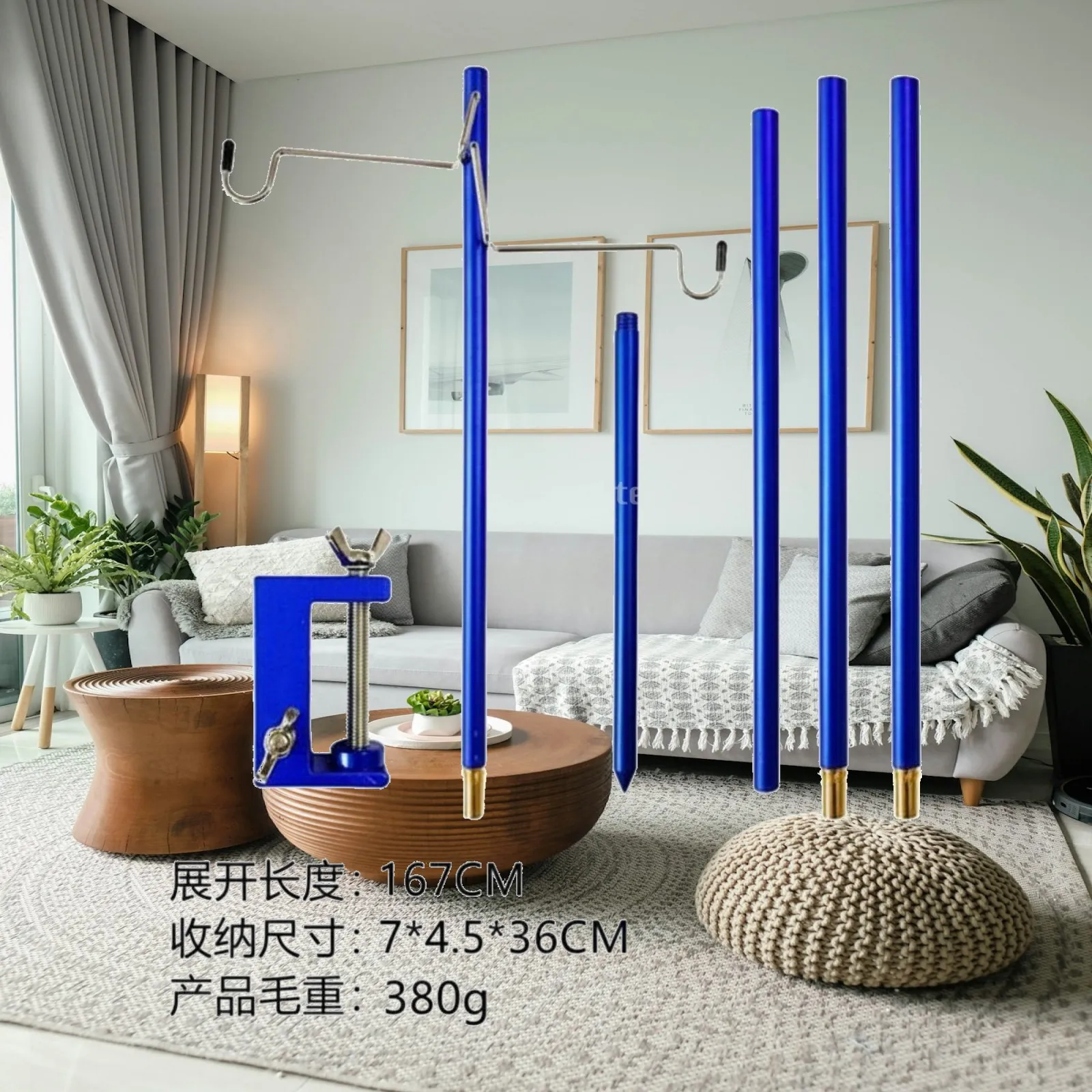 Adjustable Adjustable Outdoor Light Stand Aluminum Alloy Camping Lantern Holder Foldable Lamp Hanger for Campsite Fishing Hiking - Aliexpress Deal