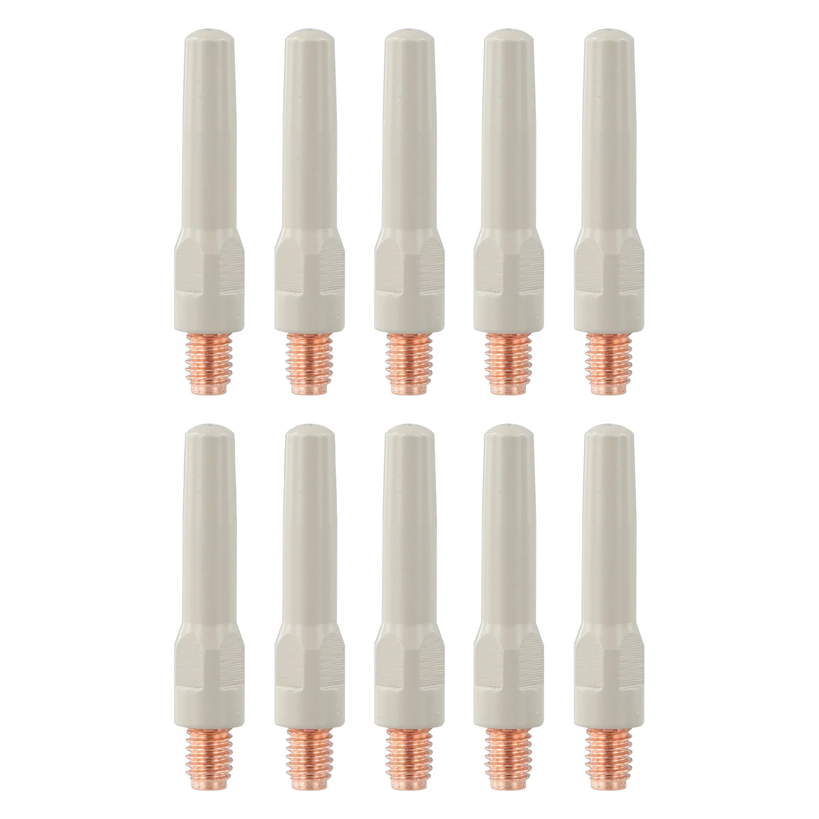NonStick Coating Welding Tips Pack 10PCS Compatible with For 15AK For MIG for torch for Professionals and Enthusiasts