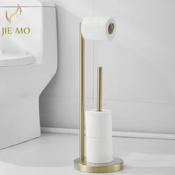 Floor-to-ceiling vertical paper roll holder paper towel holder stainless steel gold/black/chrome