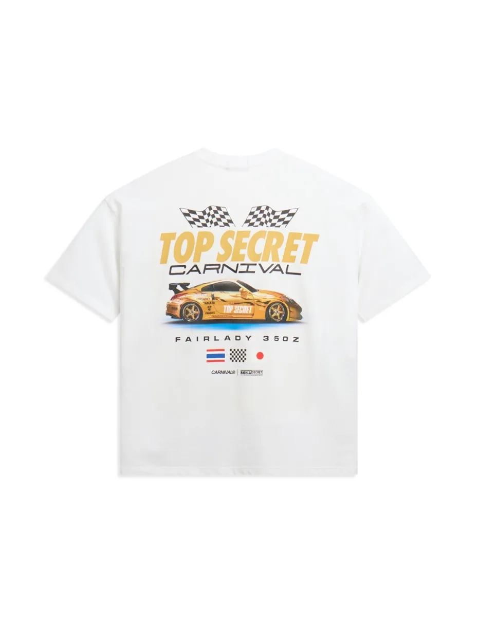 تي شيرت رجالي عتيق من TOP SECRET 100% قطن كبير الحجم برسومات السيارات الرجعية للرجال والنساء ملابس الشارع الكلاسيكية