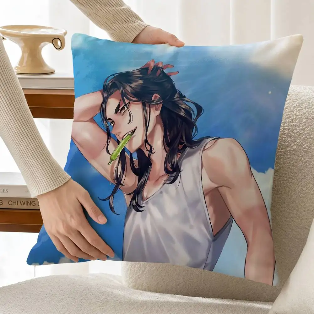 B-Baji K-Keisuke Tokyo R-Revengers Customizable Square Pillow case Double Sided Print Sofa Bedroom Decor Cushion Cover