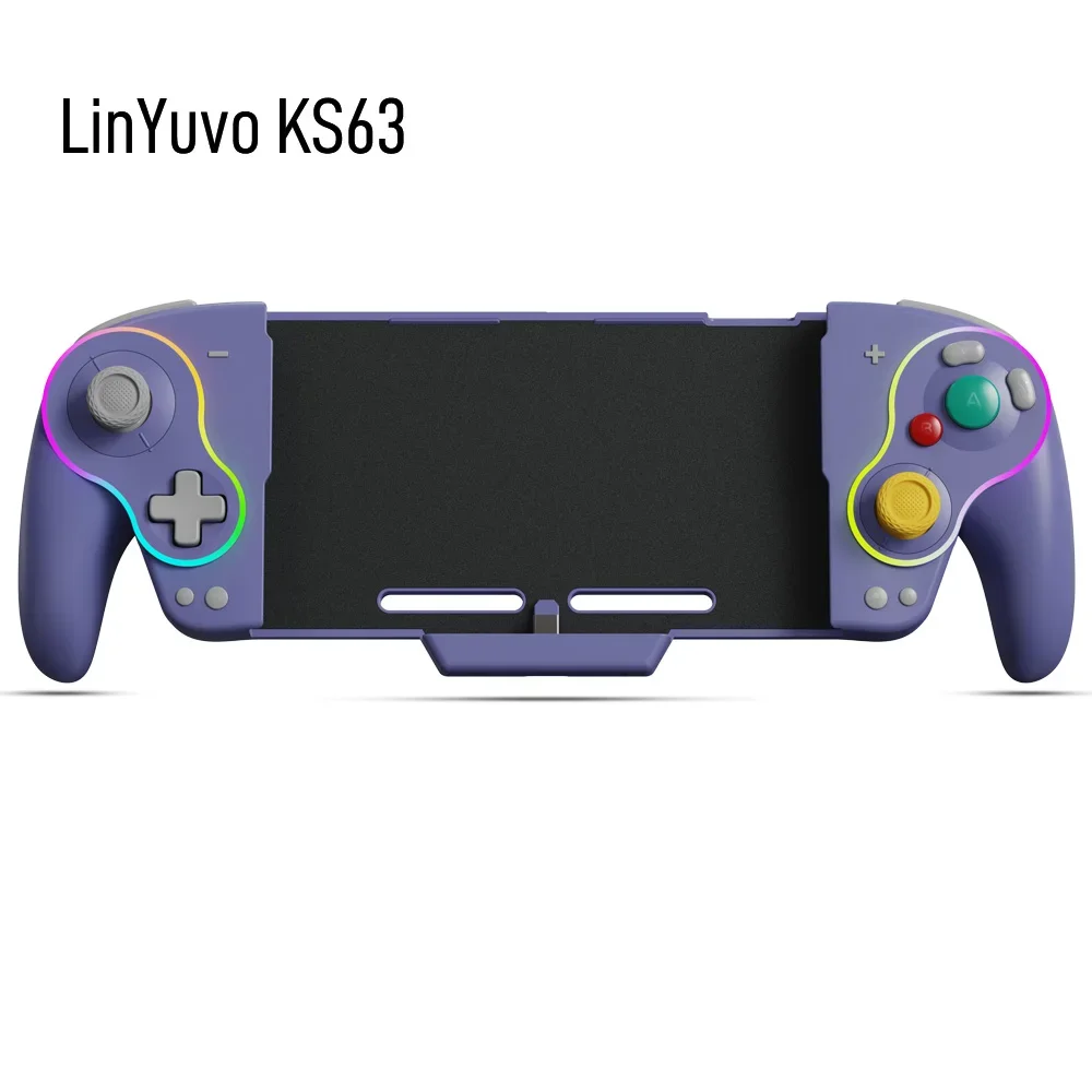 LinYuvo 2025 New Wireless Gamepad For Switch OLED Bluetooth Controller Gamepad Adjustable Shock Game Pad Replaceable Thumbstick