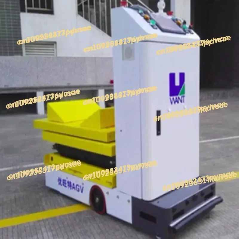 2025China Wholesale Industrial Humanoid Robot Intelligent AGV Forklift Autonomous Charging Warehouse Automated Forklift AGV Robo
