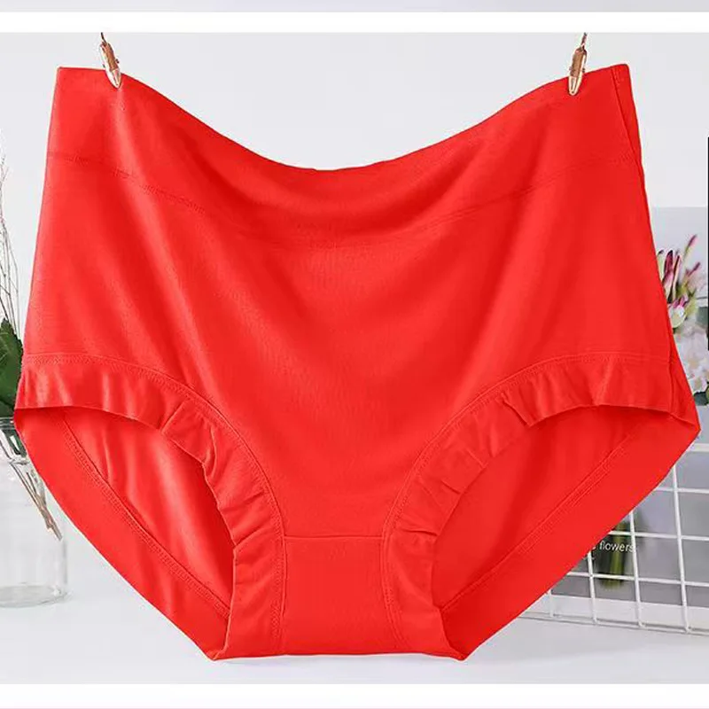 1 قطعة سراويل النساء عالية الخصر سيدة مشروط سلس الملابس الداخلية تنفس السروال حجم كبير اللباس الداخلي الإناث ملخصات مريحة #3