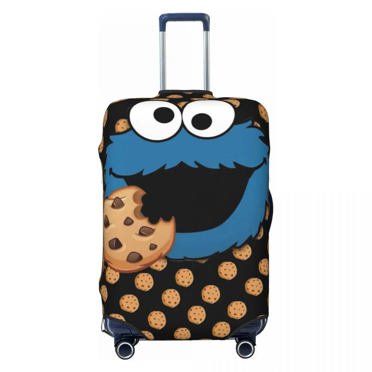 

Чехол для чемодана с изображением Кукки-Монстера, эластичный защитный чехол для дорожного чемодана, подходит для чемоданов 18-32 дюймов
