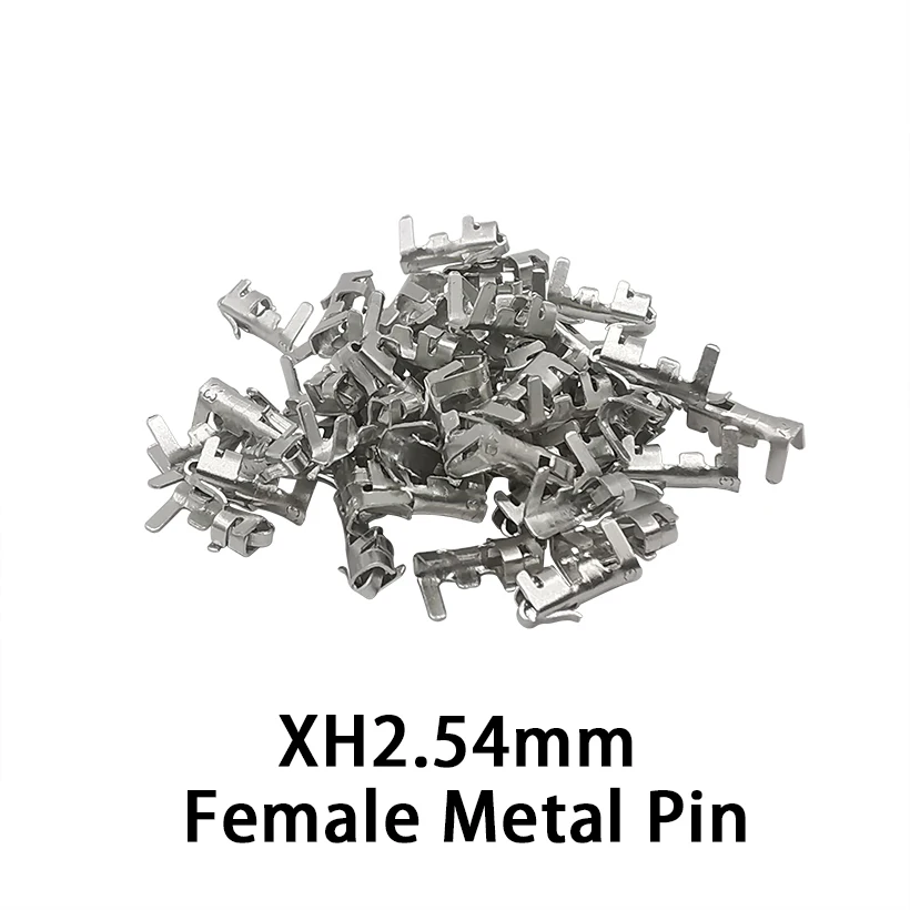 100Pcs/Lot XH2.54 Connector JST 2/3/4/5Pin Female Housing Plastic Shell Plug XH Male/Female Pin Header Dupont Wire Connector