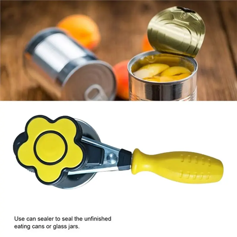 Efficient-Aluminum Bottle Manual Can Sealer Portable Sealing Machine For Home& Commercial Use